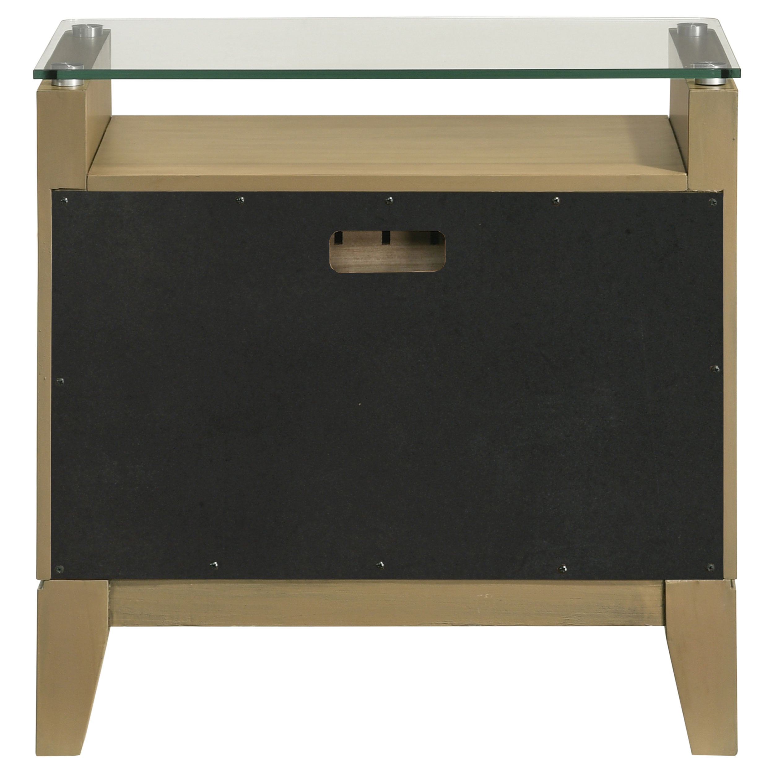 Coaster Granada Granada Glass Top Nightstand