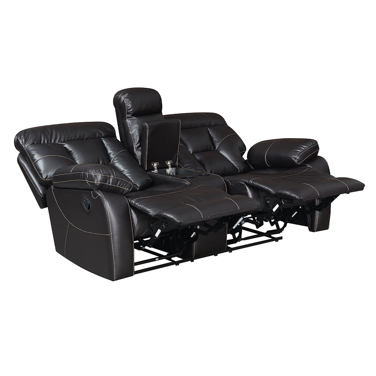 Prime Squire Manual Reclining Loveseat