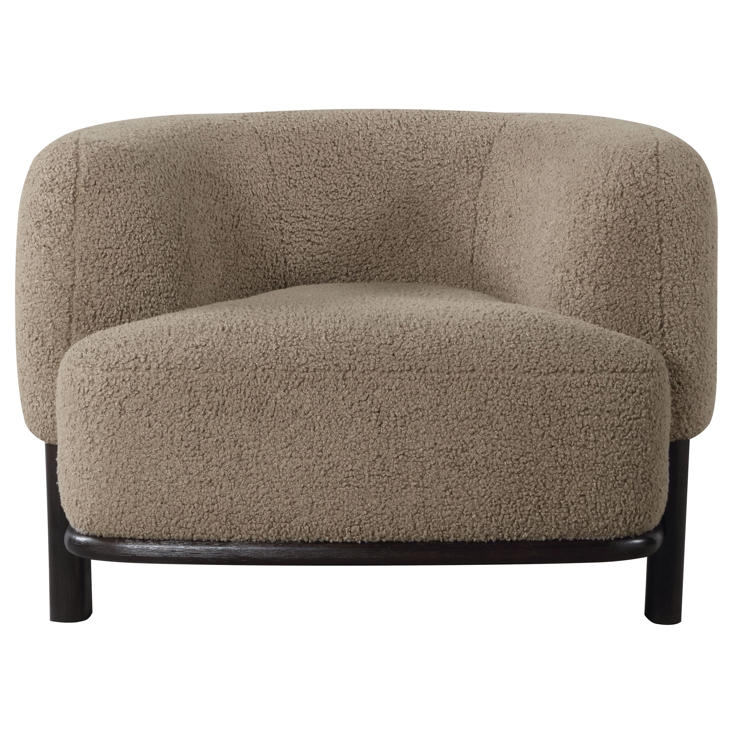 Lawler Barrel Back Accent Chair Mushroom