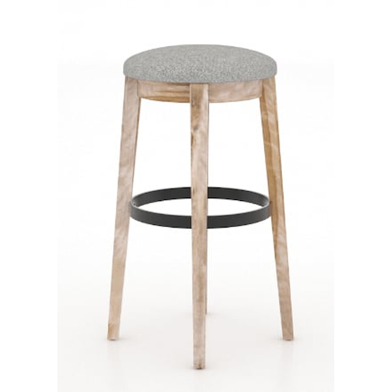 Canadel East Side Bar Height Swivel Stool