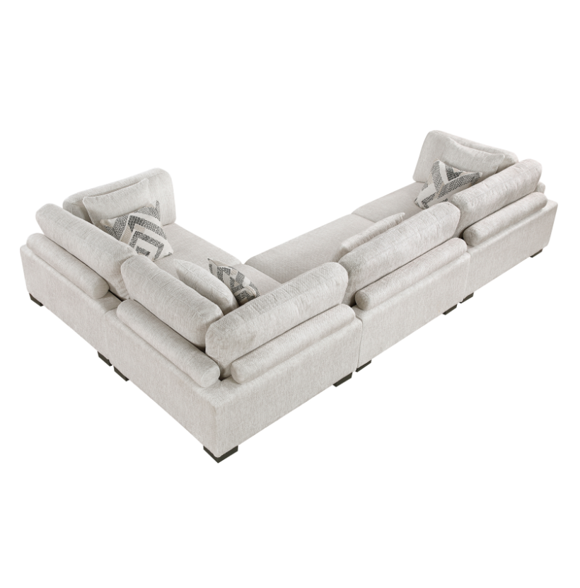 Homelegance Tinley 4-Piece Sectional Sofa