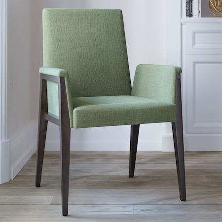 Upholstered side chair