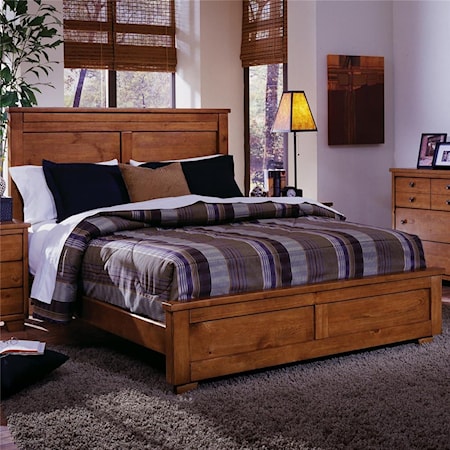 King Panel Bed