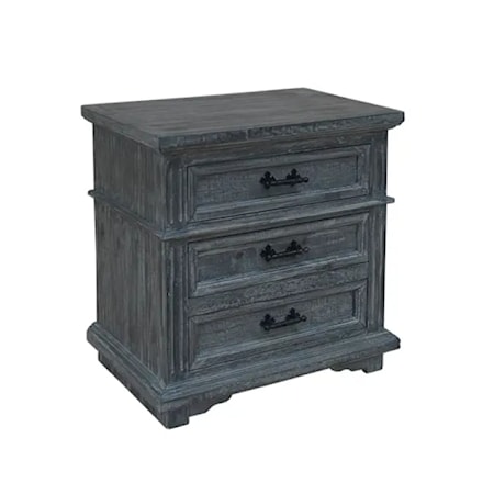 3-Drawer Nightstand