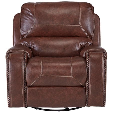 TOBACCO ROAD BROWN RECLINER |