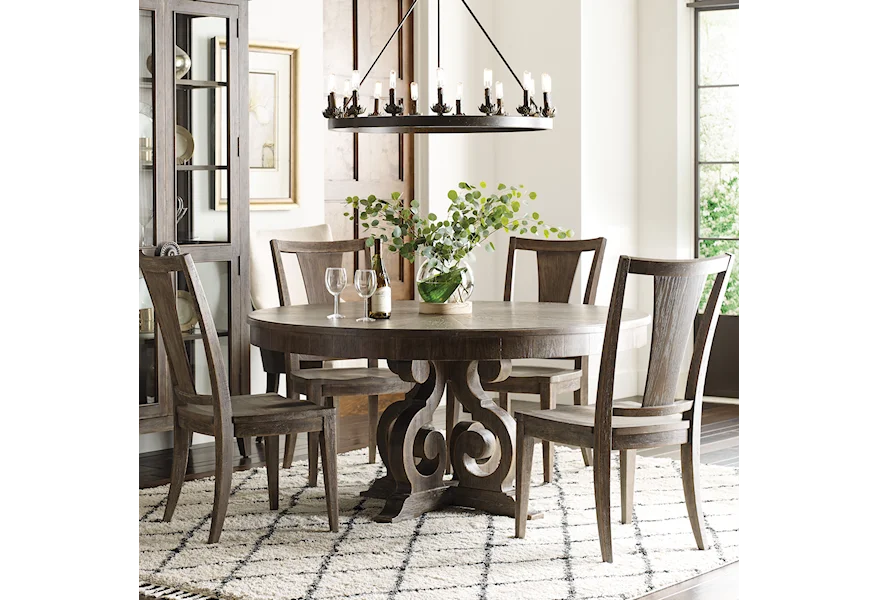 Emporium 5-Piece Dining Set by American Drew at Esprit Decor Home Furnishings