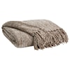 Ashley Signature Design Throws Tamish Taupe Throw