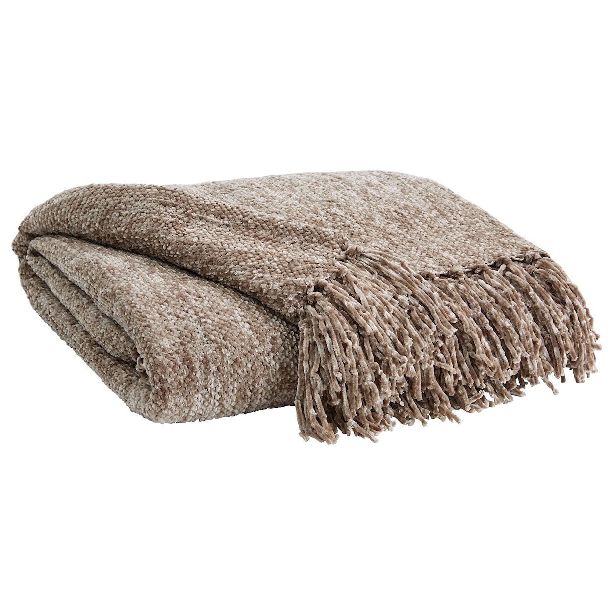 Ashley Furniture Signature Design Throws Tamish Taupe Throw