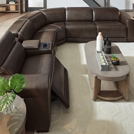 6-Piece Power Reclining Sectional Sofa