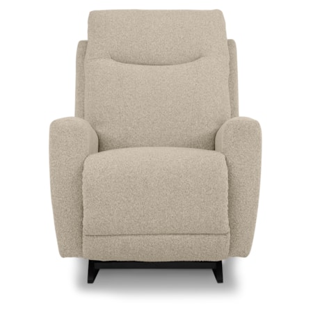 Upholstered Power Rocking Recliner