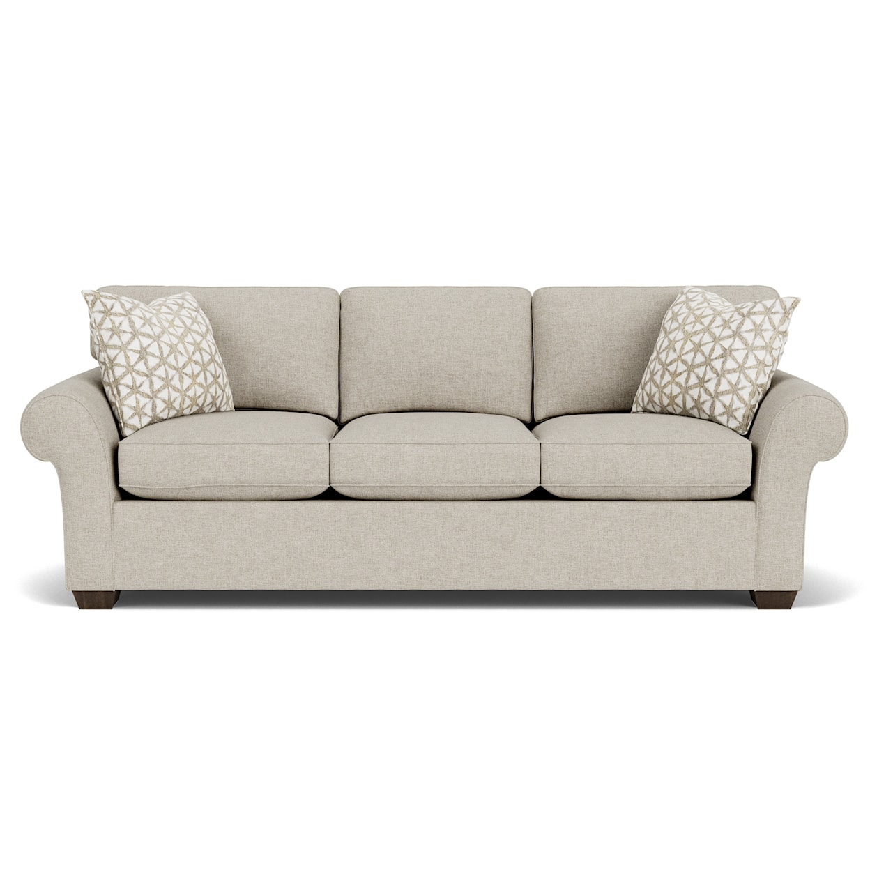 Flexsteel Vail 91" Three Cushion Sofa