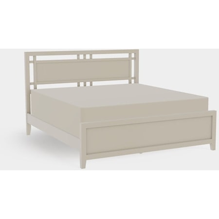 Atwood King Gridwork Bed with Low Footboard