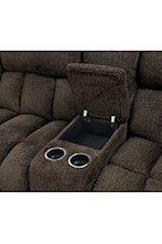 Furniture of America - FOA Irene Transitional Reclining Sectional Sofa with Built-In Storage