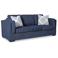 Contemporary Sofa with Arm Pillows
