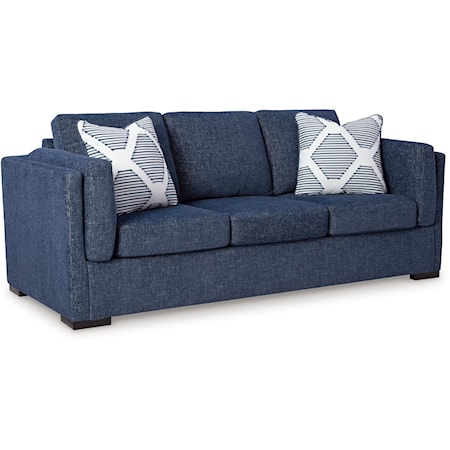 Contemporary Sofa with Arm Pillows