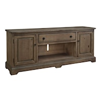Transitional 80" TV Console