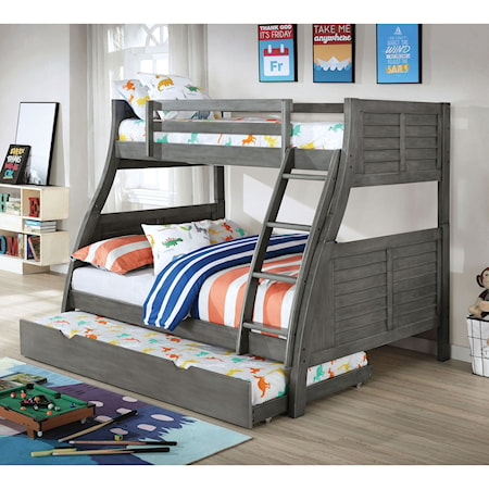 Twin/Full Bunk Bed