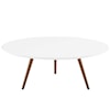 Modway Lippa 40" Round Top Coffee Table