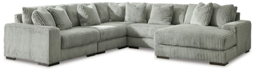 5-Piece Sectional With Chaise