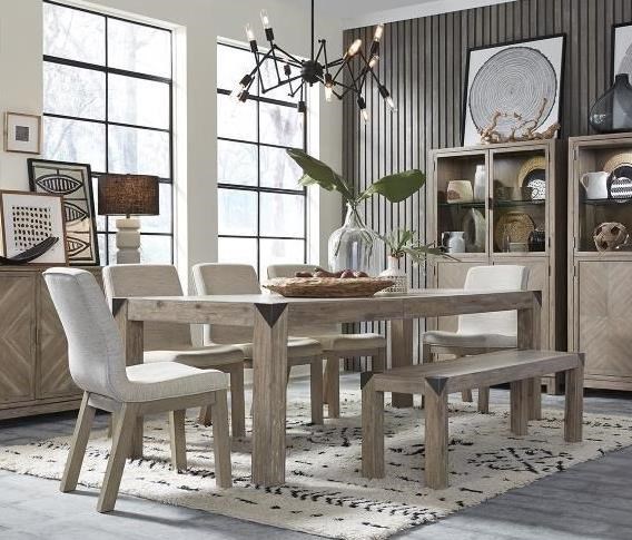 ainsley rustic dining table