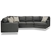 Craftmaster M9 Custom - Design Options 5-Seat Sectional Sofa w/ RAF Cuddler