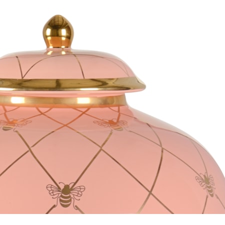 Bee Humble Jar - Coral (Sm)