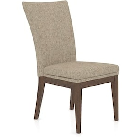 Transitional Customizable Upholstered Side Chair