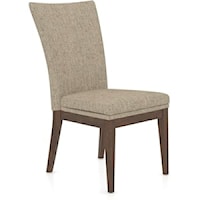 Transitional Customizable Upholstered Side Chair