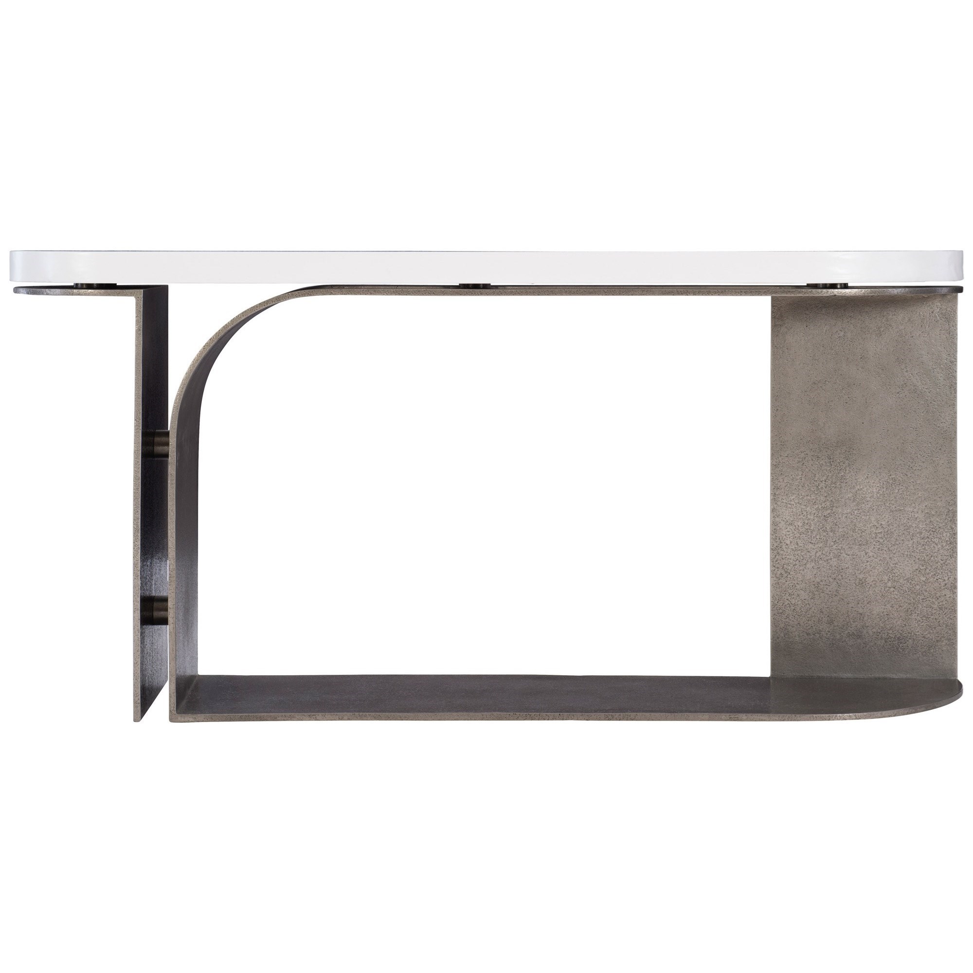 stroud metal console table