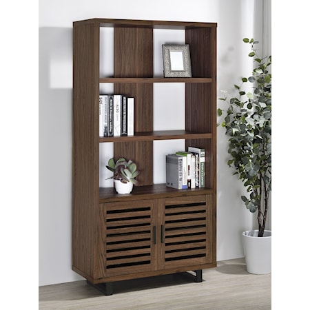 3-shelf Cabinet Bookcase