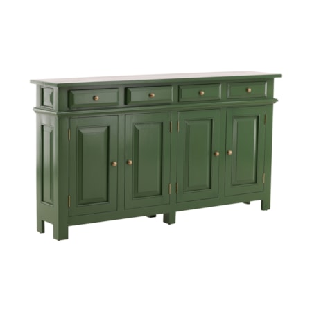 4-Door Storage Chest with 4 Drawers