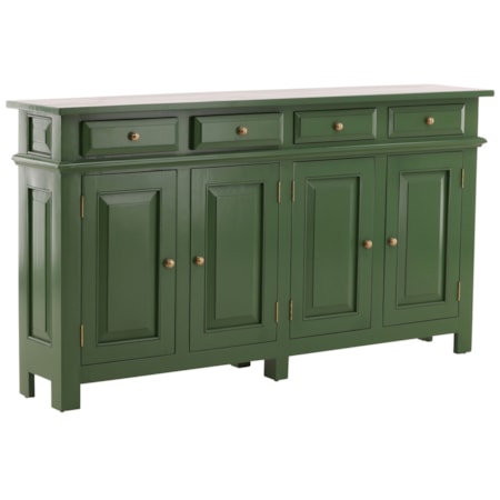4-Door Storage Chest with 4 Drawers