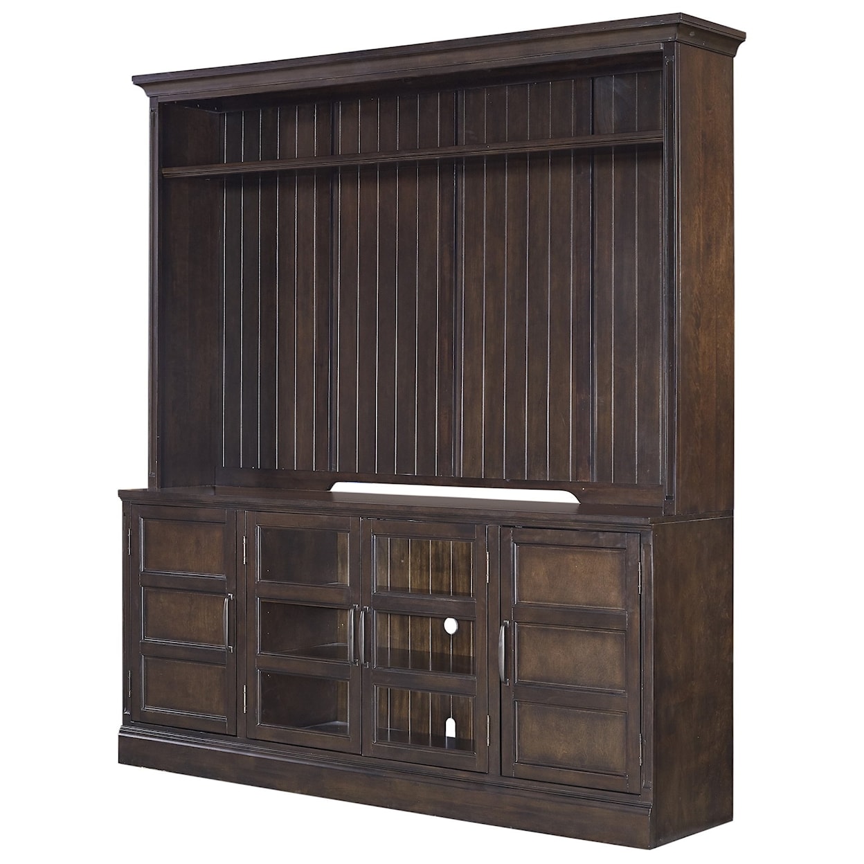 Parker House Shoreham 76 inch TV Console & Hutch