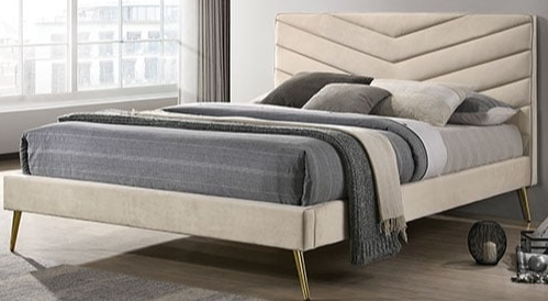 Furniture of America Vivar CM7220BGCKBED Contemporary California King