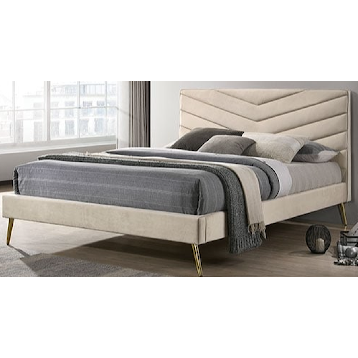 Furniture of America - FOA Vivar California King Bed
