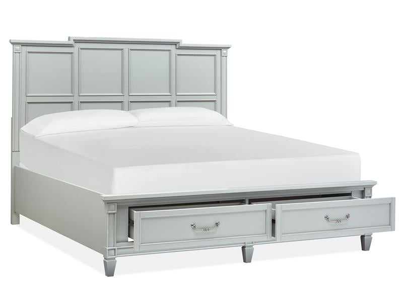 Complete King Panel Storage Bed