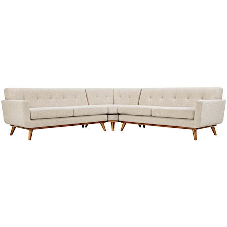 L-Shaped Sectional Sofa