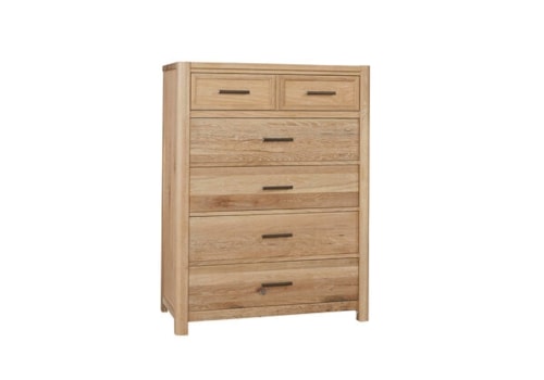 Transitional 5-Drawer Chest of Drawers