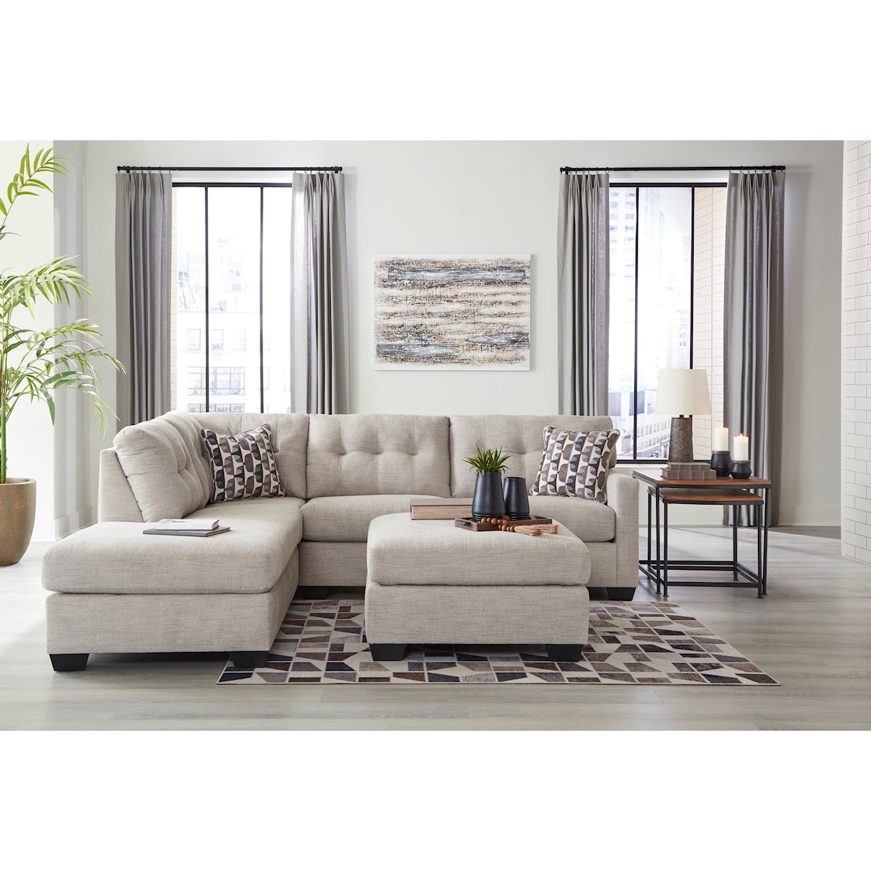 Ashley Furniture Signature Design Mahoney Sectional Sofa