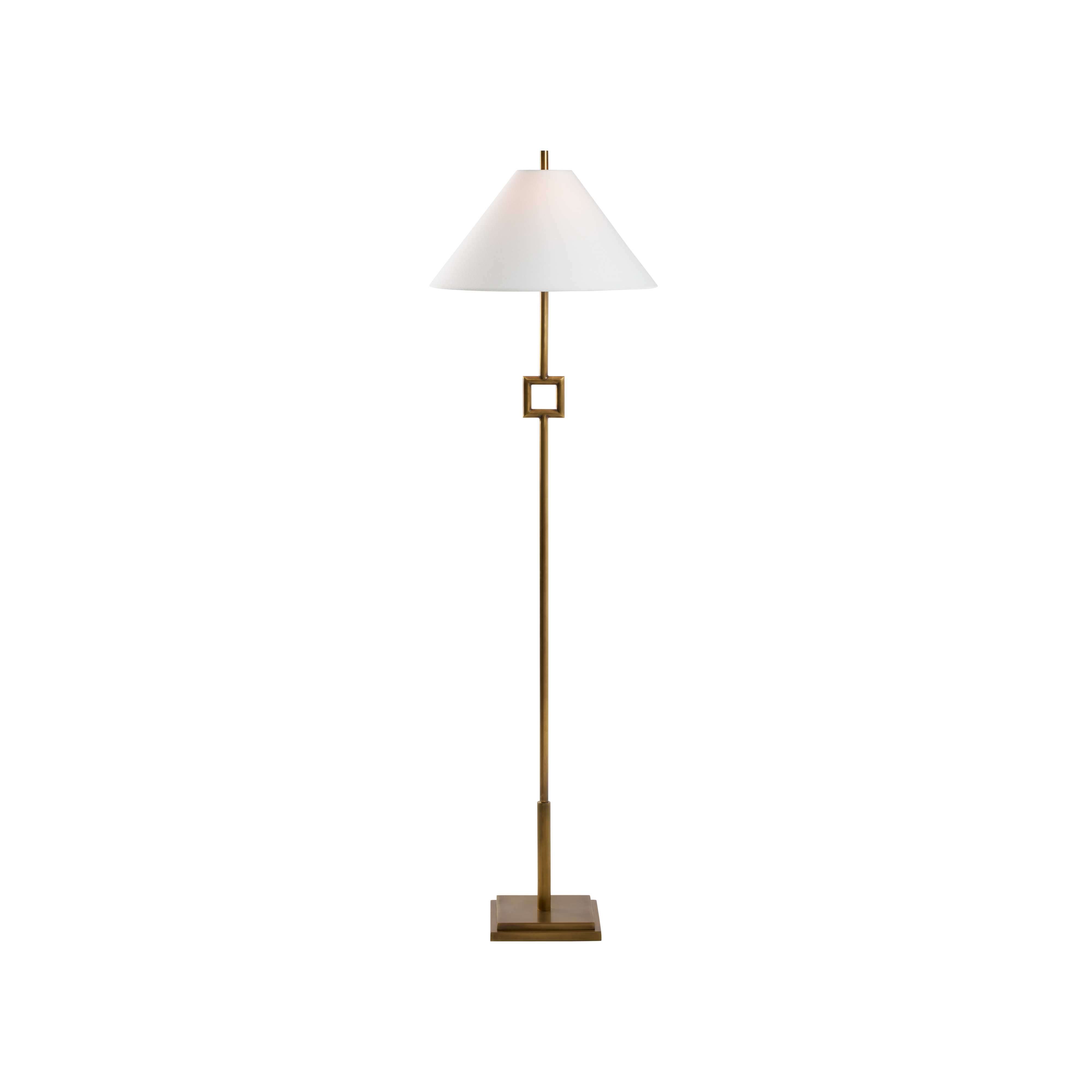 Chelsea House Jamie Merida Overhill Floor Lamp - Aged Brass