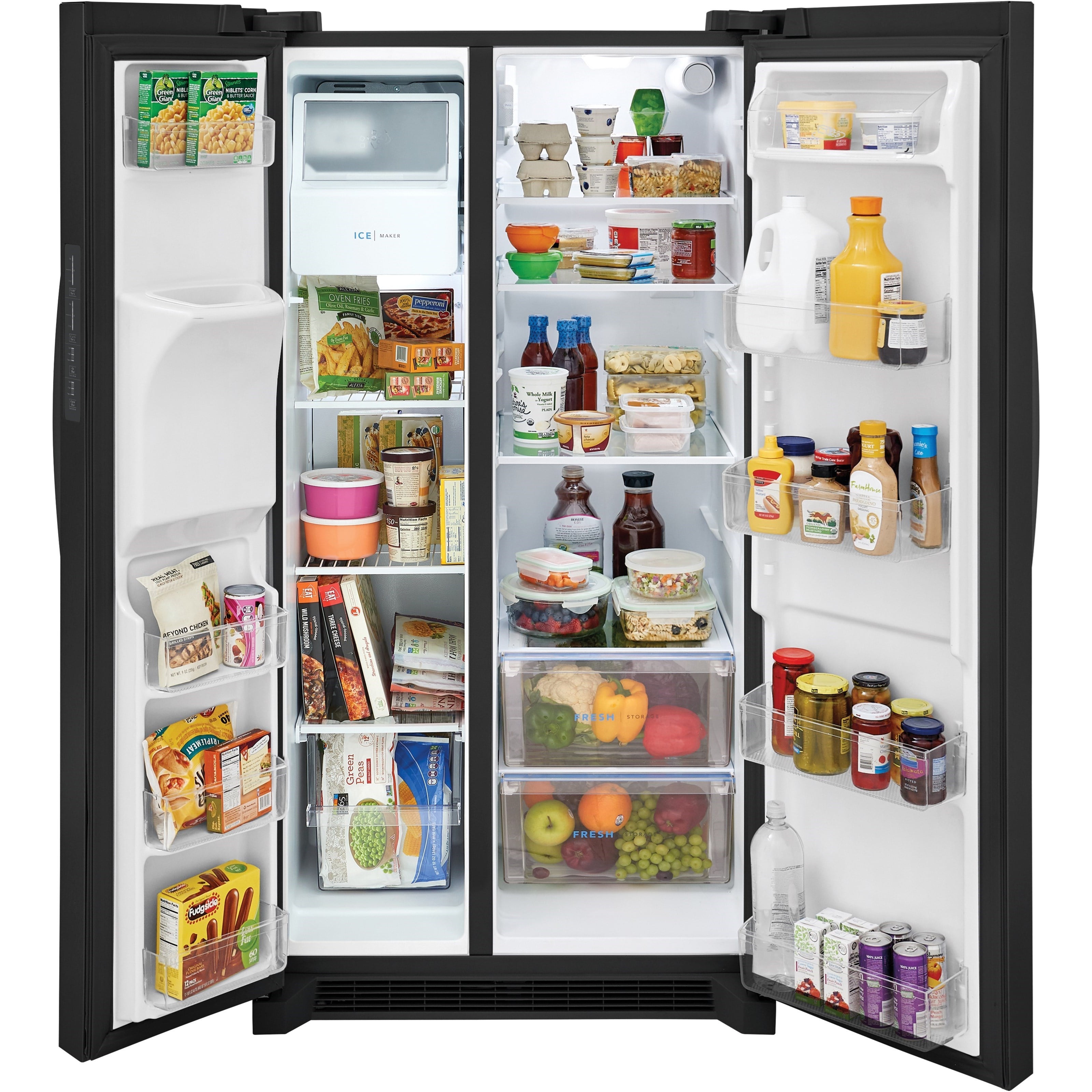 Frigidaire Refrigerators Side By Side Freestanding Refrigerator