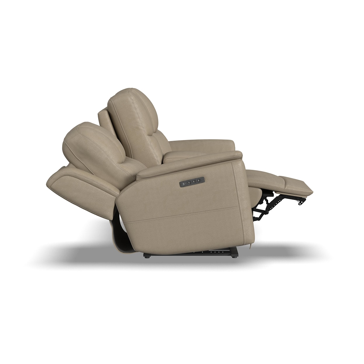 Flexsteel Crew Power Reclining Console Loveseat