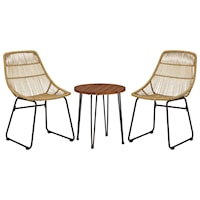 3-Piece Chairs w/ Table Set