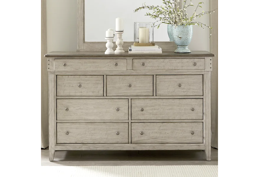 Ivy Hollow Dresser  by Liberty Furniture at Home Collections Furniture