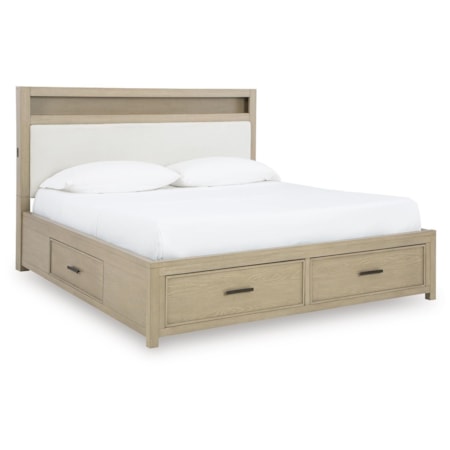 King Bookcase Bed