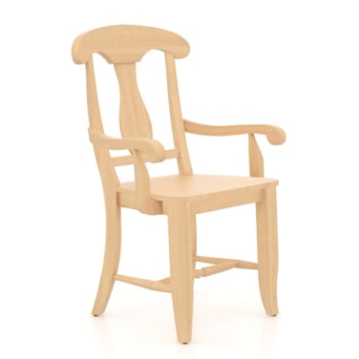 Canadel Champlain Customizable Dining Arm Chair