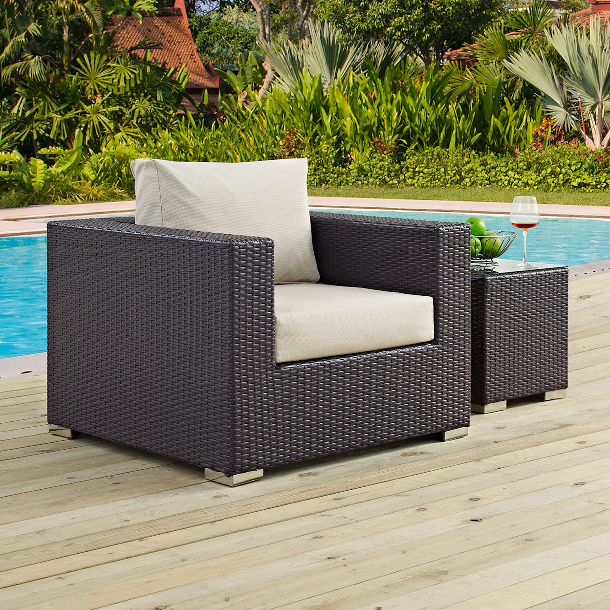 Modway Convene Outdoor Armchair