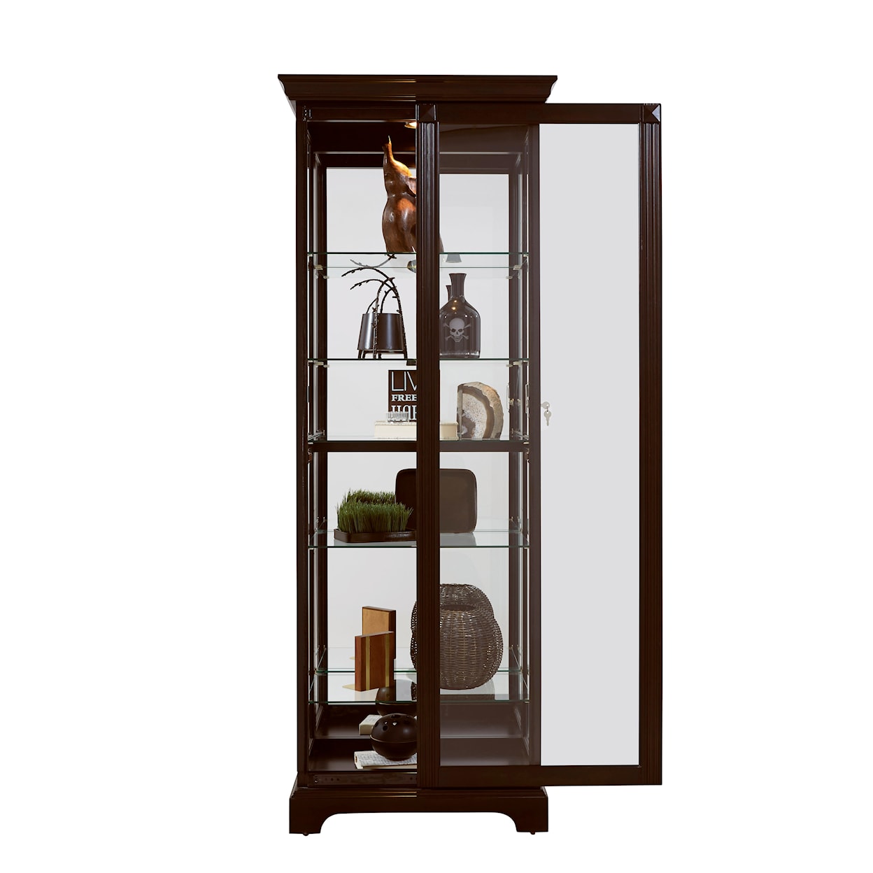 Pulaski Furniture Curios Living Room Curio Cabinet