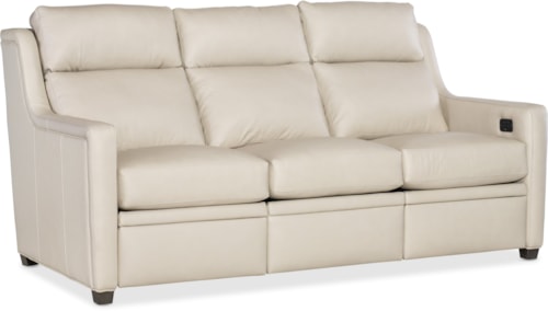 Transitional Double Reclining Sofa