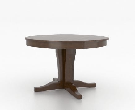 Customizable Round Wood Table
